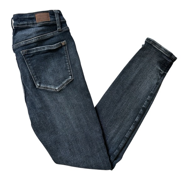Judy Blue Skinny Fit Jeans Women's Size 5 / 27 Faded Black‎ High Rise JB88287 - Picture 1 of 15